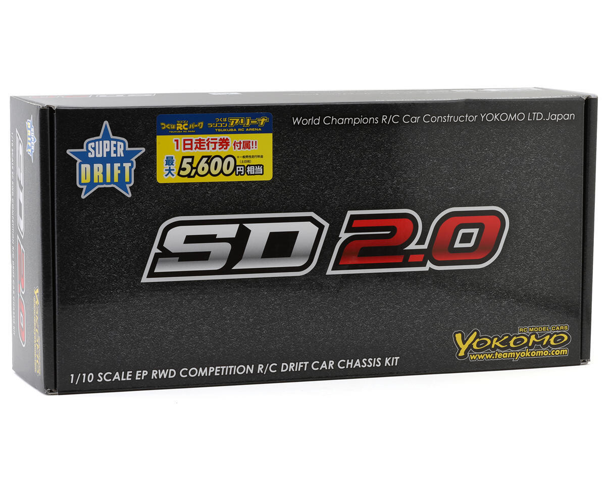 Yokomo SD 2.0 Super Drift 1/10 Electric RWD Drift Car Kit sdr-020