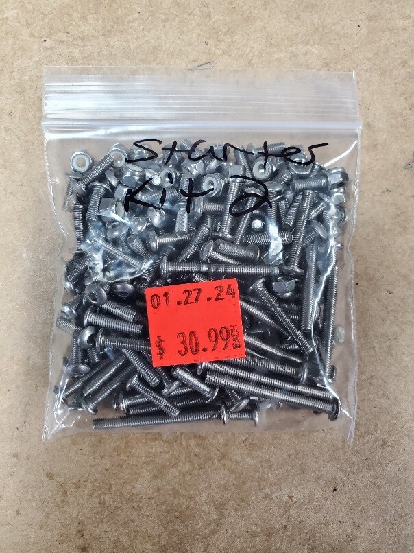 Comp Spec Starter Screw Pack 2 (200 pcs) - CSstarterscrew 2