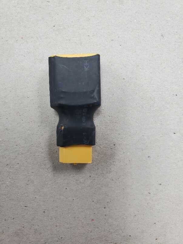 Crawl Space Male XT90 to Female XT60 Adapter -  Male XT90 to Female XT60