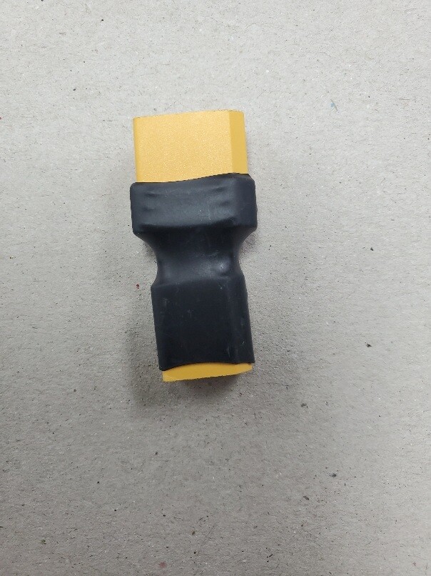 Crawl Space Female XT90 to Male XT60 Adapter - Female XT90 to Male XT60
