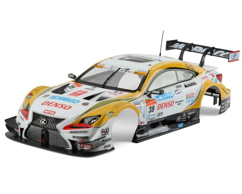 Killerbody Denso Kobelco Sard RC F 1/10 Touring Car Body Kit (Clear) - KLR-48767