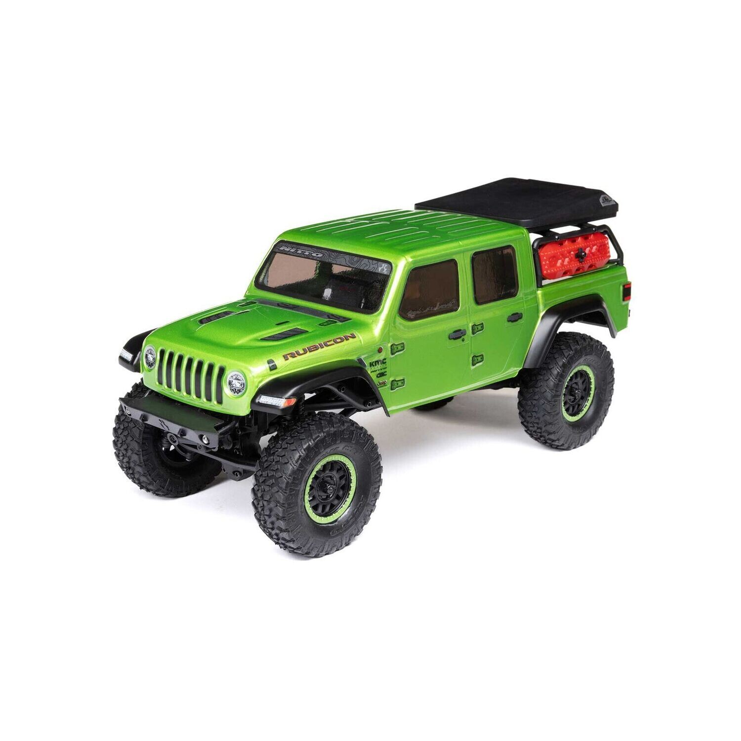 Axial 1/24 SCX24 Jeep JT Gladiator 4WD Rock Crawler Brushed RTR, Green - AXI00005V2T3