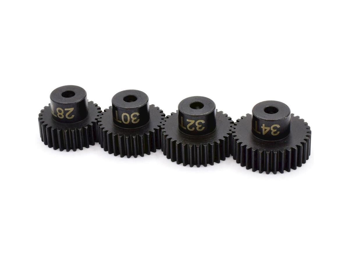 Hot Racing Light Weight Speed Tune Pinion Gear Set (28, 30, 32, 34T) (3.17mm Bore) - HRASSXS8024