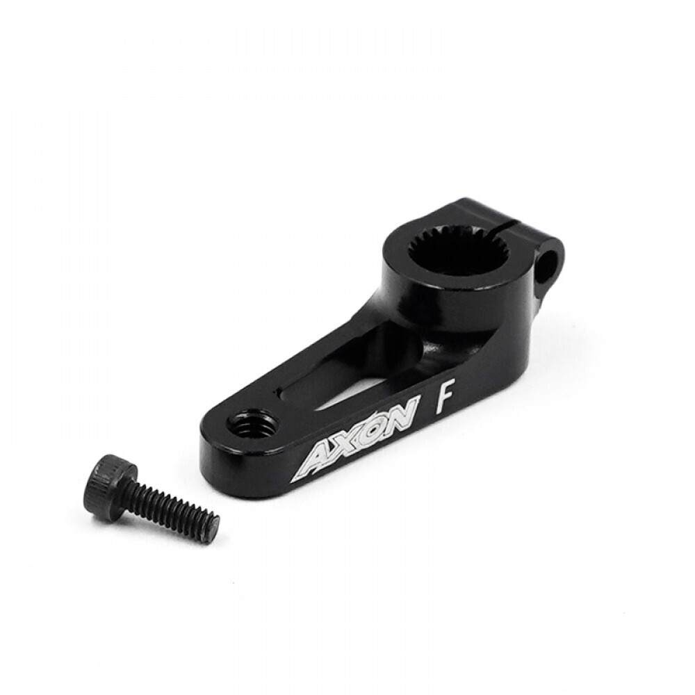 AXON ALUMINUM LIGHTWEIGHT 18MM SERVO HORN BLACK FOR FUTABA SERVO - MS-SA-F001