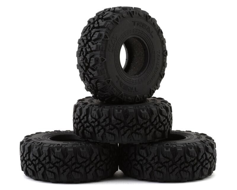 Treal Hobby Trailburner 1.0&quot; Micro Crawler Tires (4) - X003V596Q1