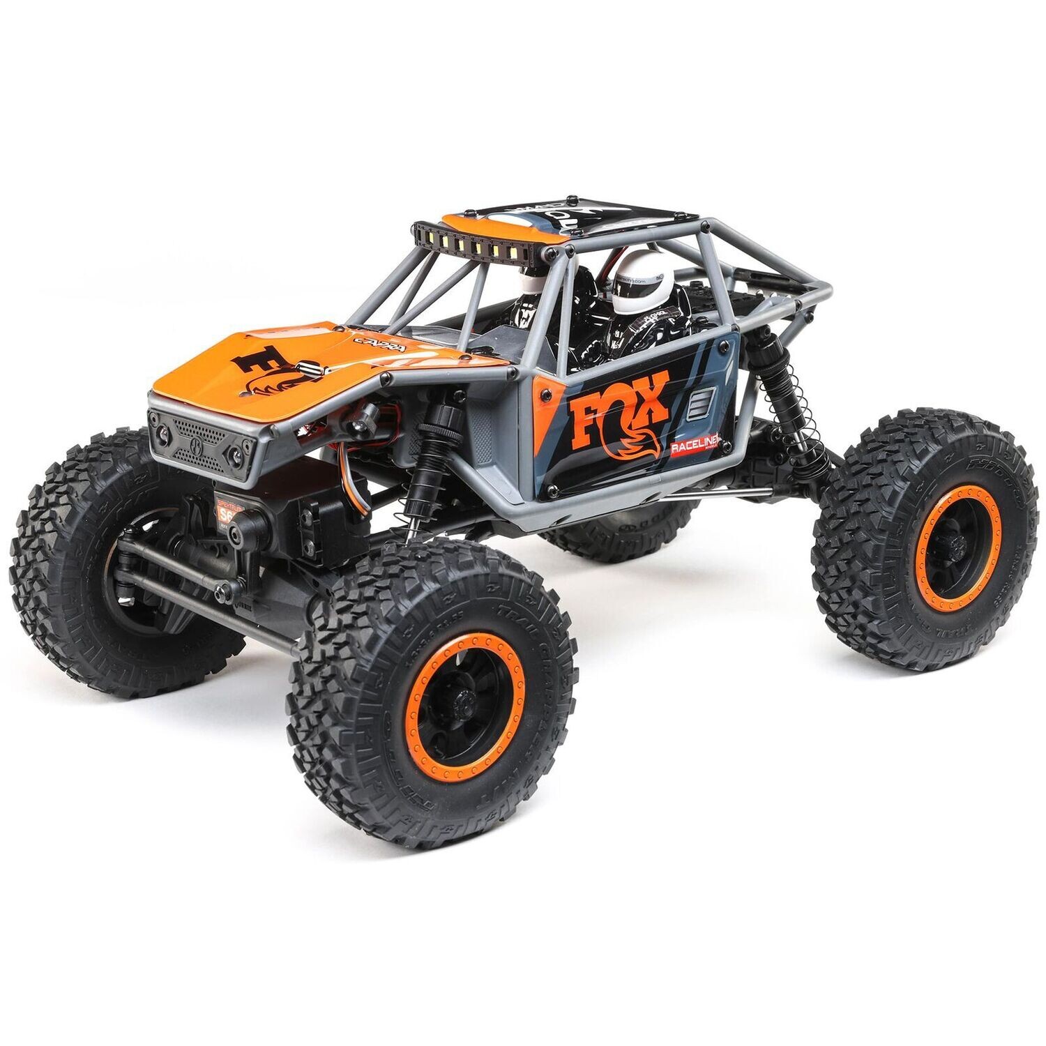 Axial 1/18 UTB18 Capra 4WD Unlimited Trail Buggy RTR, Grey - AXI01002V2T2