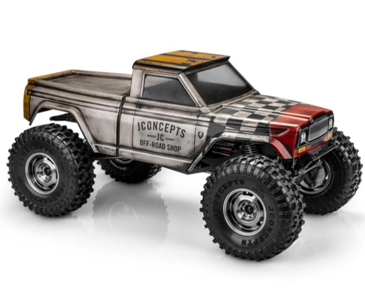 JConcepts JCI Warlord Pre-Trimmed 1/10 Tucked Rock Crawler Body (Clear) (12.3&quot;) - JCO0457