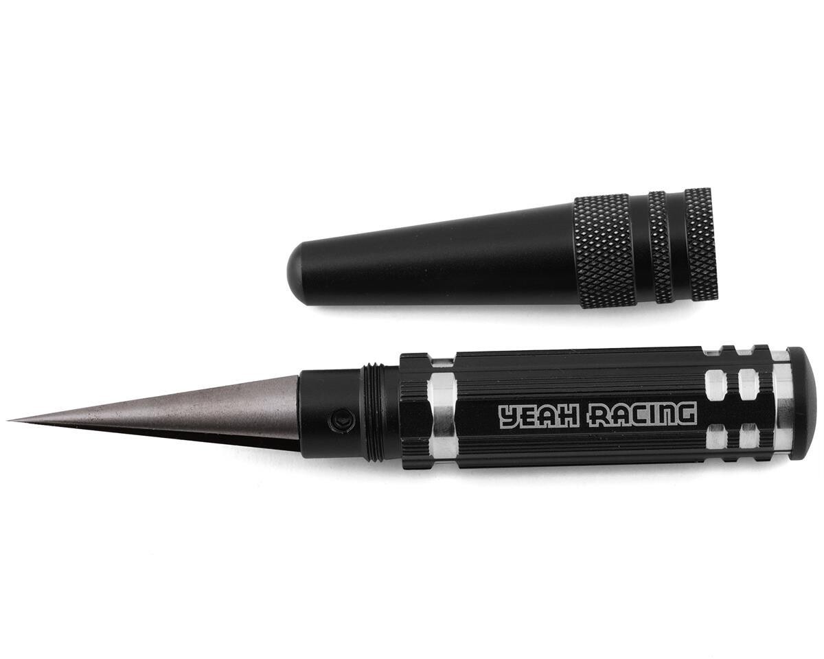 Yeah Racing Aluminum 0-14mm Body Reamer (Black) - YT-0178BK