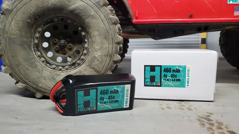 HELIOS 4S 460 MAH 45C LIPO (XT30) HRC-4S460-45-X3