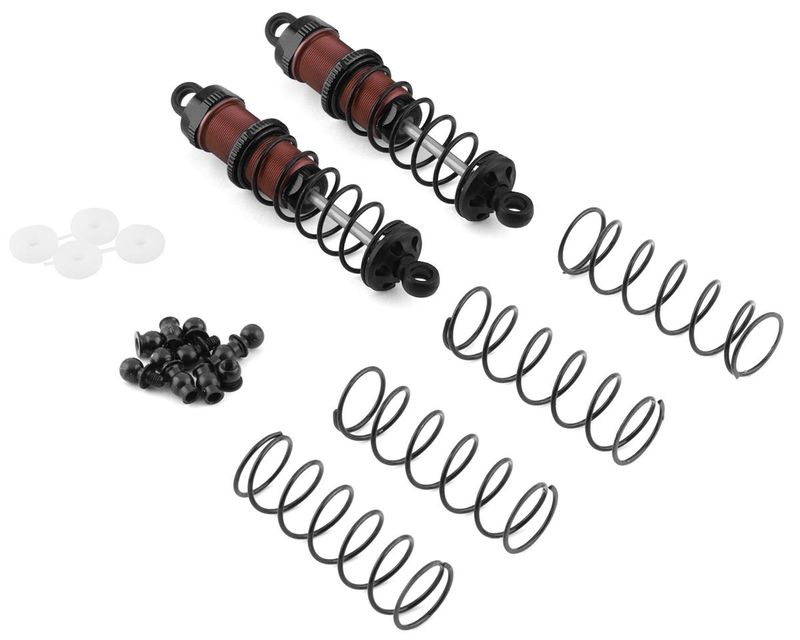 Yeah Racing Aluminum Go Big Bore Off-Road Shocks (Black) (2) (80mm) - BBG-0080BK
