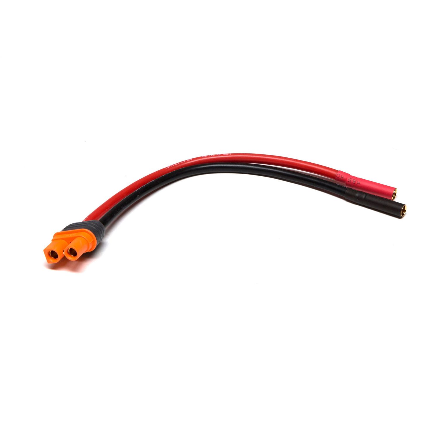 Spektrum Adapter: IC3 Battery / 4mm Female Bullets - SPMXCA311
