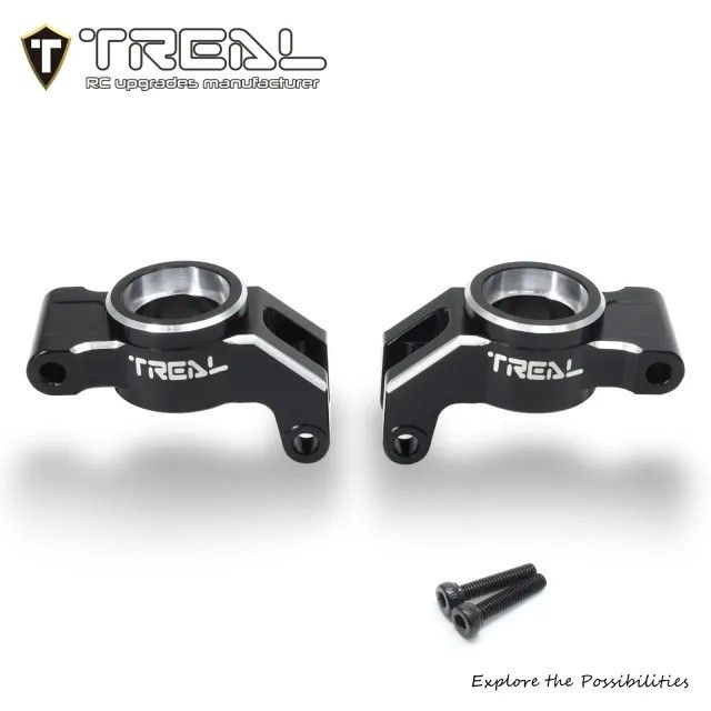 TREAL Aluminum 7075 Rear Hubs Carrier Set CNC Machined Upgrades for Arrma 1/18 GRANITE GROM - X0041SVHDH