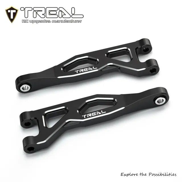TREAL Aluminum 7075 CNC Machined Rear Upper Arms Set Upgrades for Arrma 1/18 GRANITE GROM - X0043S1NT3