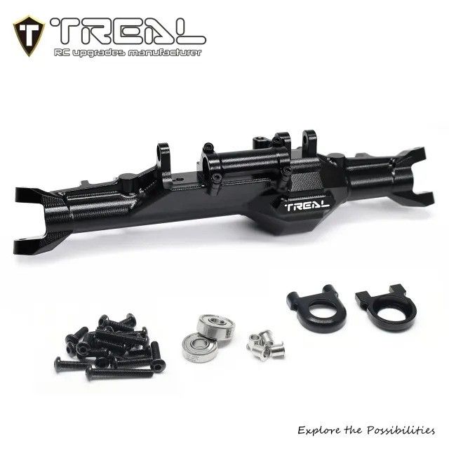 TREAL Aluminum 7075 Front Axle Housing CNC Billet Machined Upgrades for Vanquish Products H10 Optic - X004ESMRYH