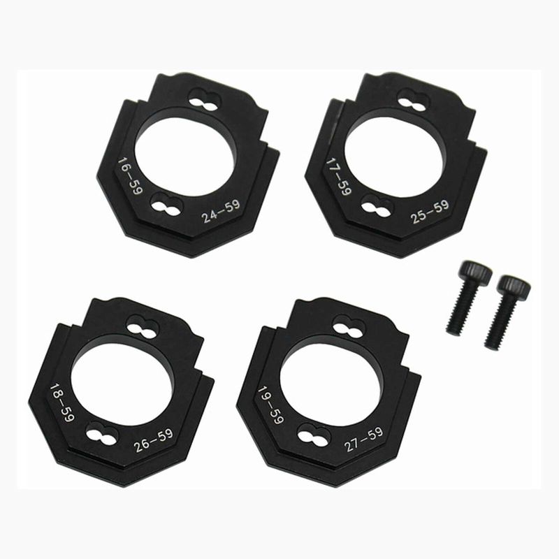 Hot Racing Arrma Grom Aluminum Motor Mount Set (Black) (16-27T) - HRAGRM18V01
