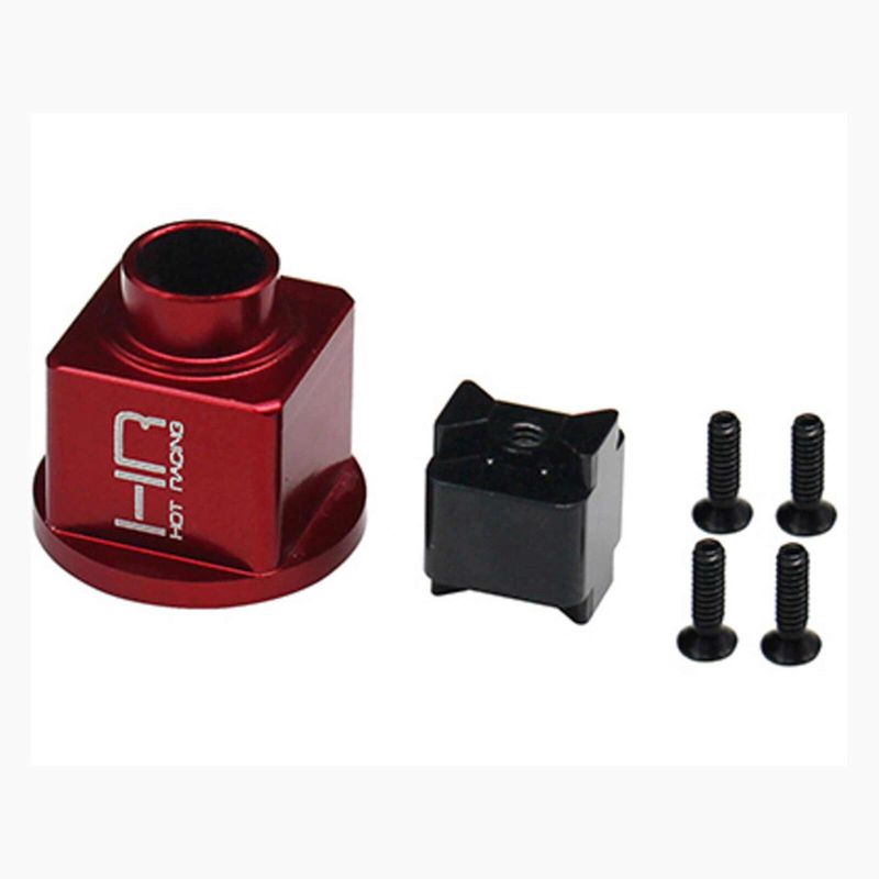 Hot Racing Arrma Grom Aluminum Differential Locker Spool (Red) - HRAGRM25X02