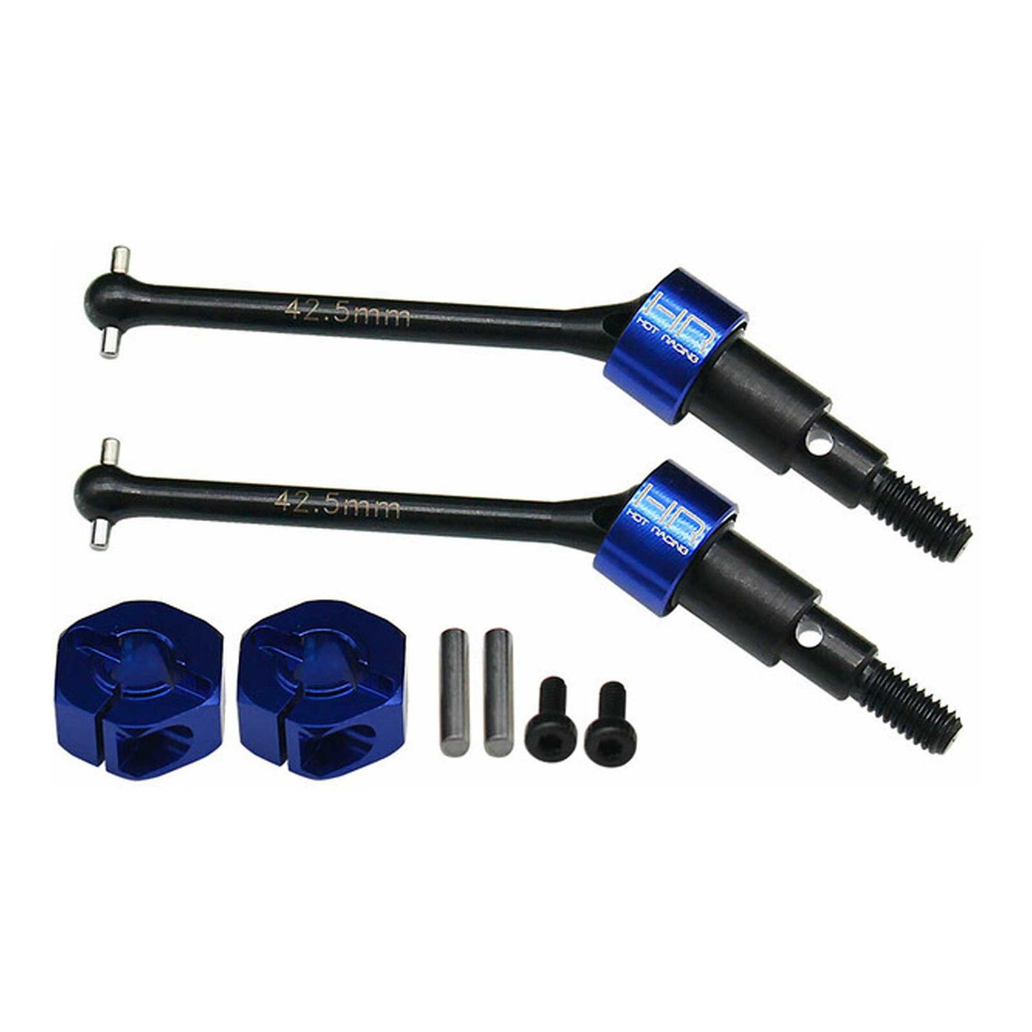 Hot Racing Arrma Steel rear CVD Axles Drive Shafts Set B : Grom - hragrm288nr