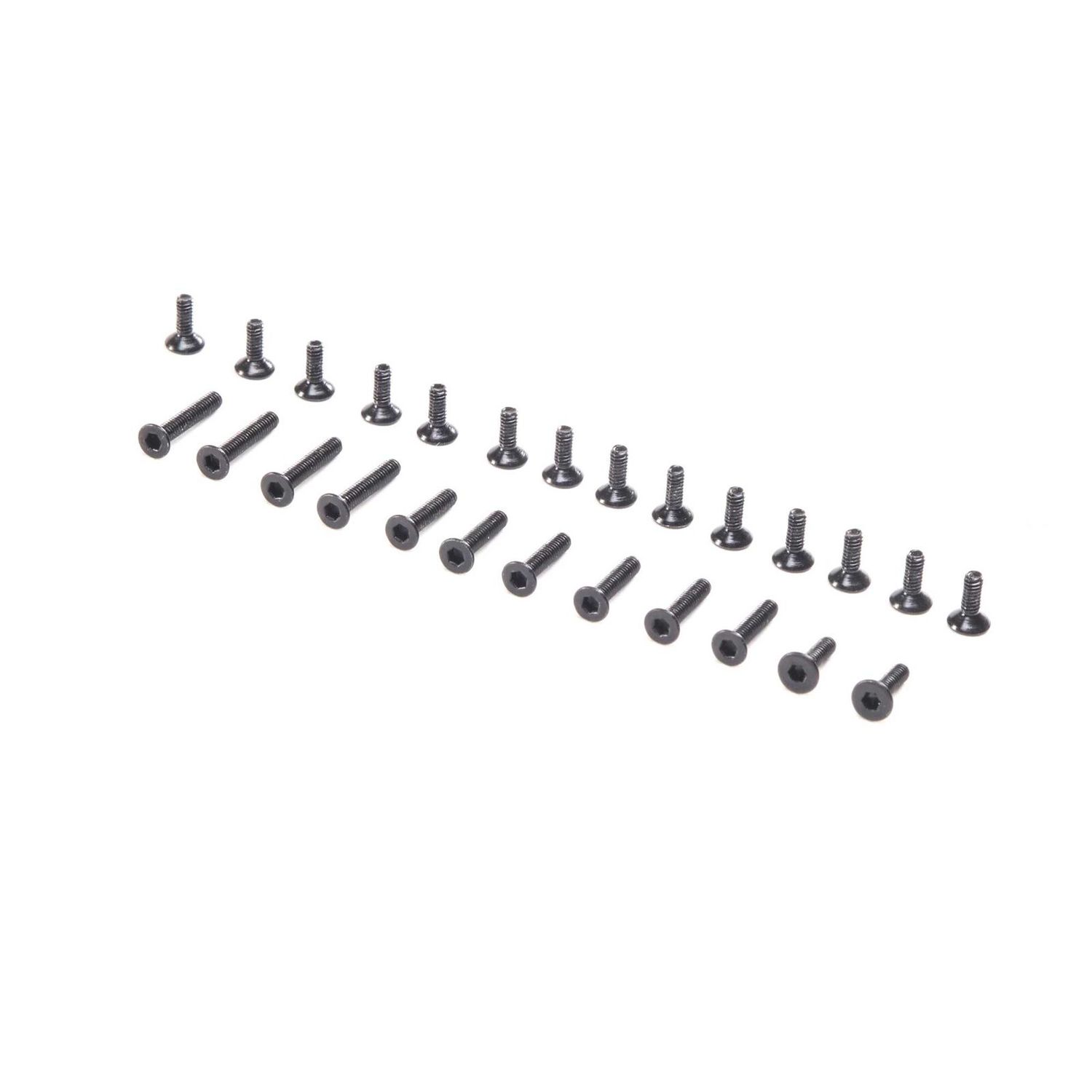 Losi Screw Set Flat Head: Mini-T 2.0, Mini-B - LOS216004