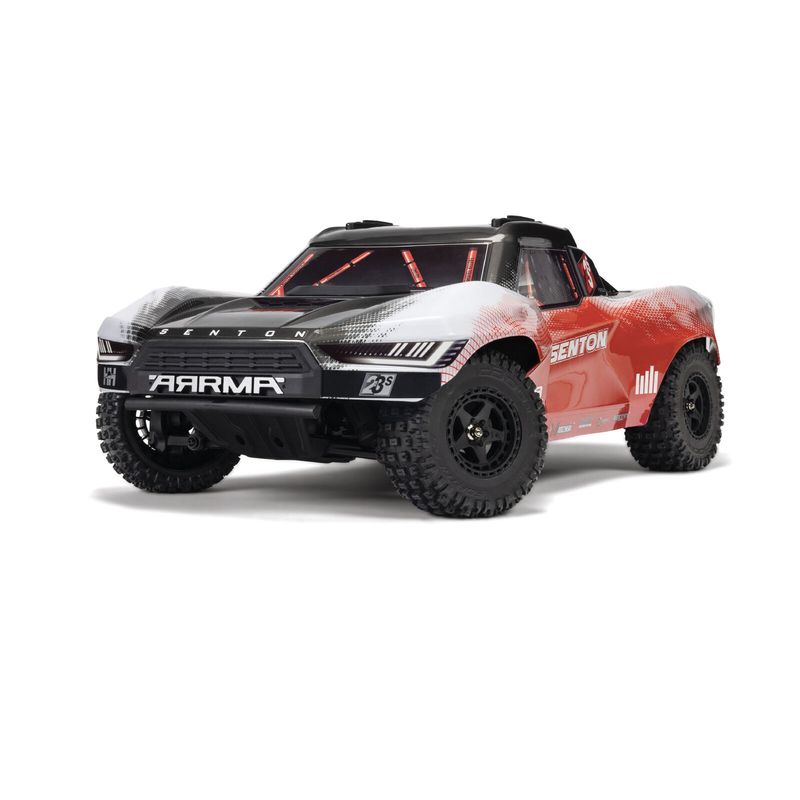 ARRMA 1/10 SENTON 223S BLX Brushless 4X4 Short Course Truck RTR with DSC, Red - ARA4303V4T2