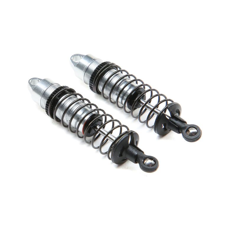 Losi Shock Assembly Front, Aluminum (2): Mini-T 2.0, Mini-B - LOS314004