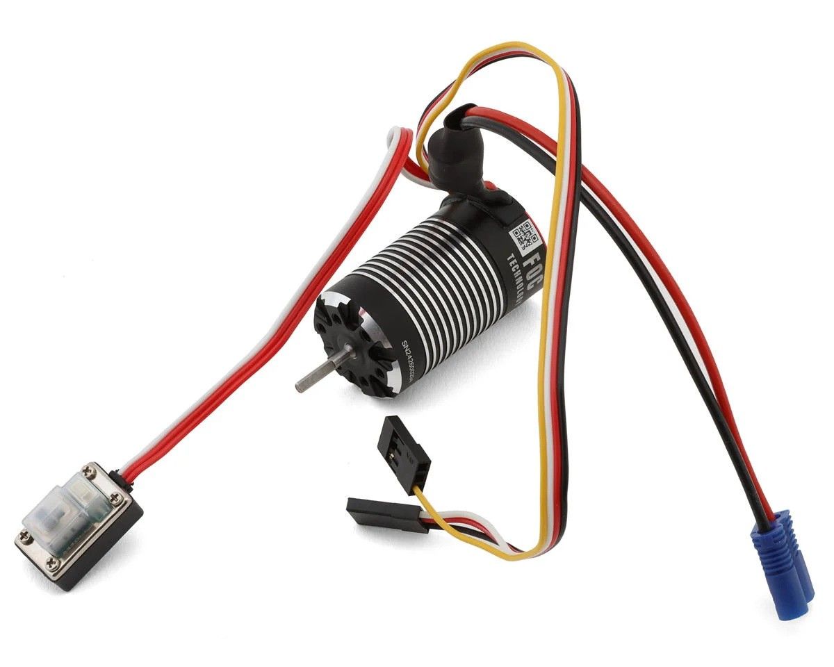 Hobbywing Quicrun Mini16 Fusion 370 2-in-1 Brushless ESC &amp; Motor System w/EC2 Connector (3000Kv) - HWA30120403