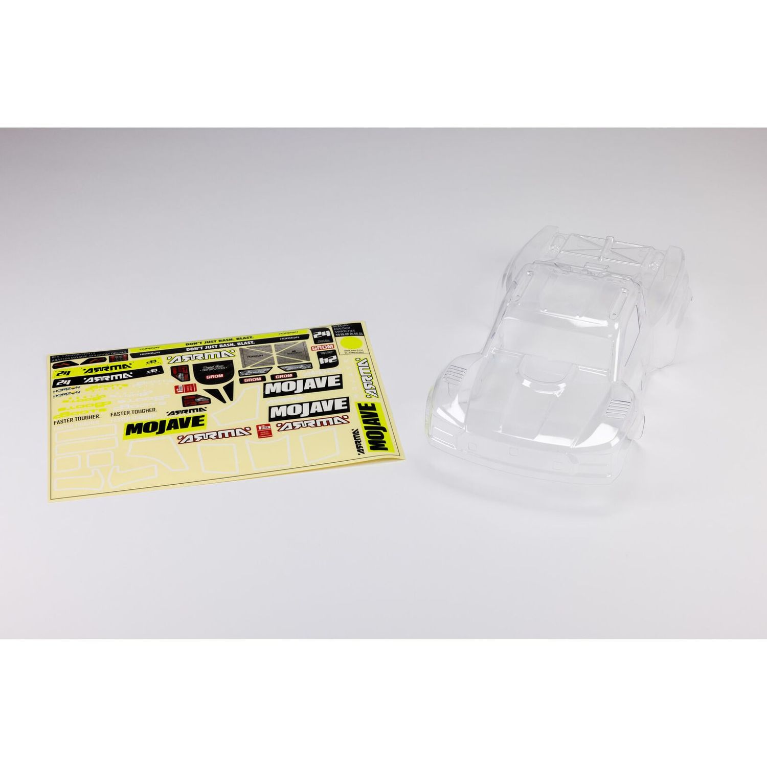 ARRMA MOJAVE GROM Body, Clear - ARA412010