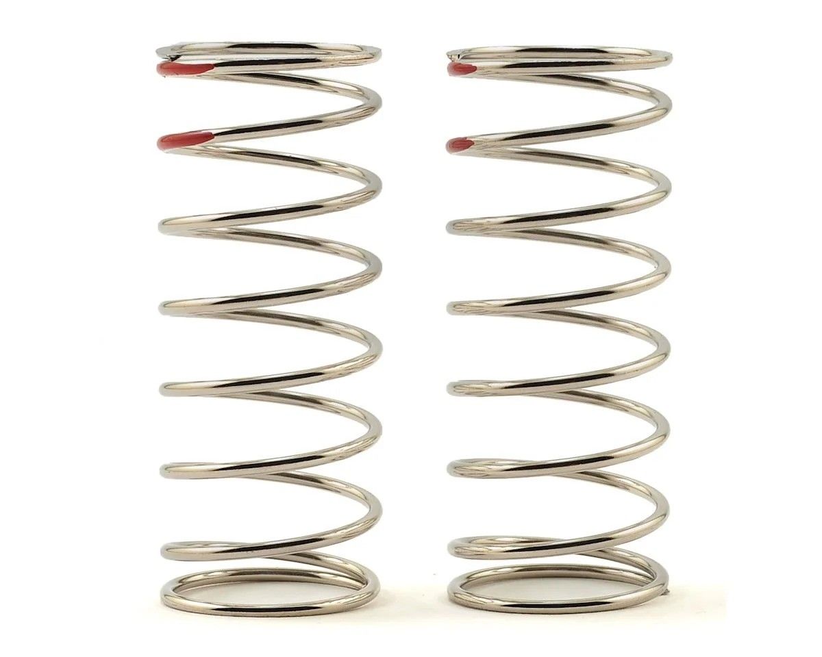 Tekno RC Low Frequency 57mm Front Shock Spring Set (Red - 5.29lb/in) (1.6x8.5) -  TKR6107