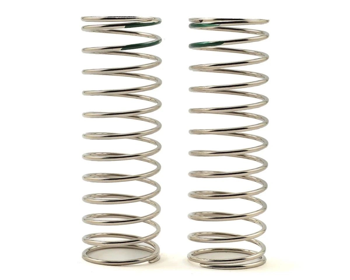 Tekno RC Low Frequency 70mm Rear Shock Spring Set (Green - 2.44lb/in) (1.5x13.0) - TKR6114