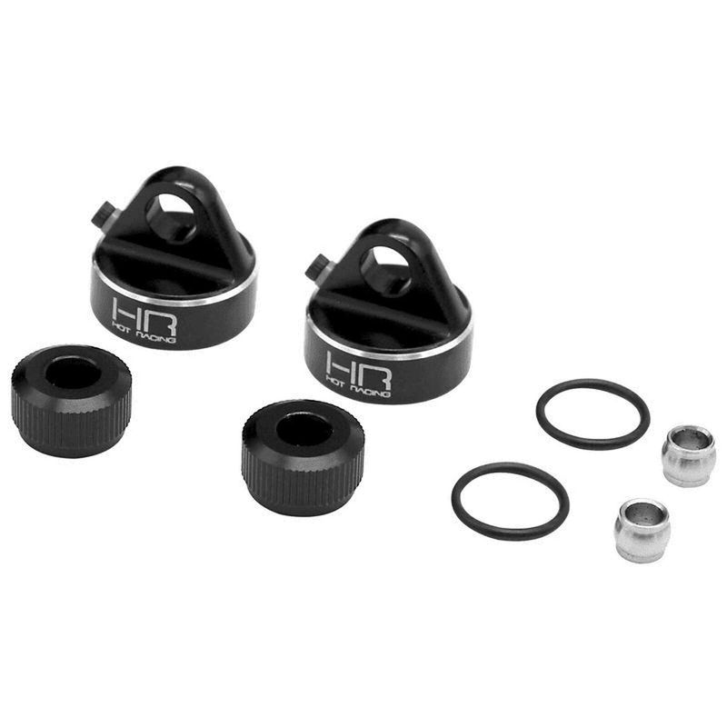 Hot Racing Aluminum Bleeder Shock Caps: ARRMA 6S - HRAAON156AX01