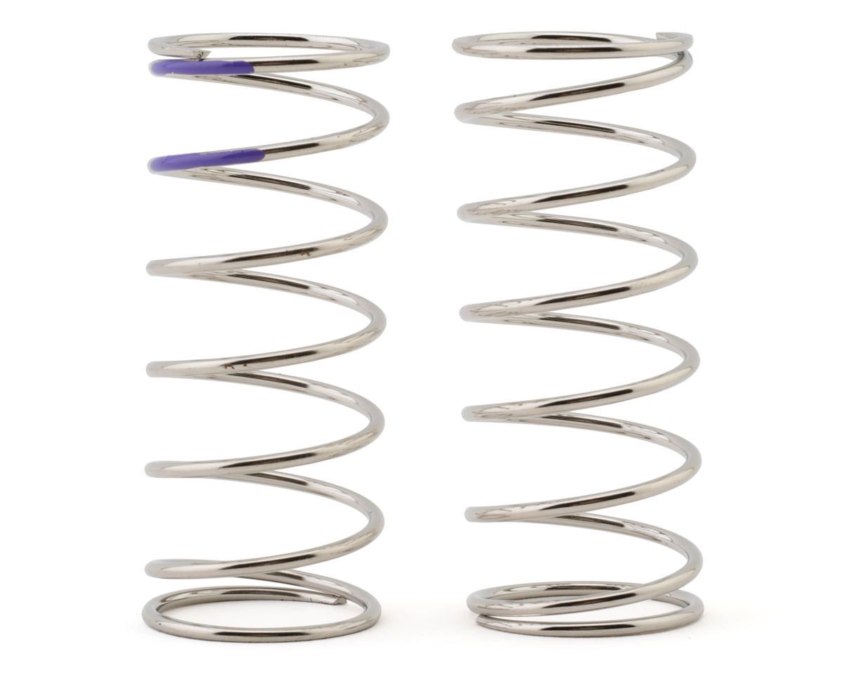 Tekno RC 57mm Front Shock Springs (Purple - 6.25lb/in) (2) (1.6×7.5) - TKR6109