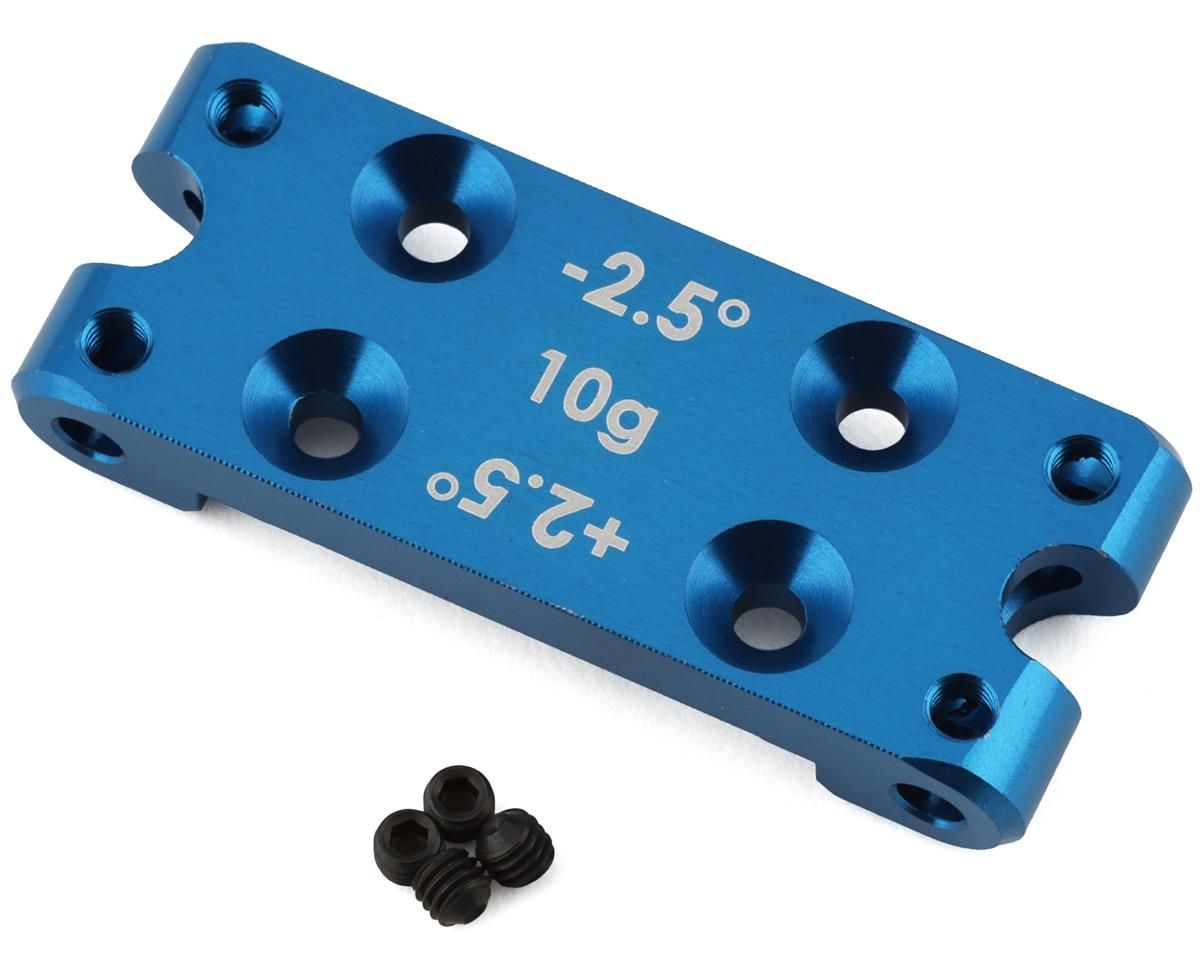 Team Associated B6 Factory Team Aluminum Bulkhead (-2.5/+2.5 Degrees) - ASC91658
