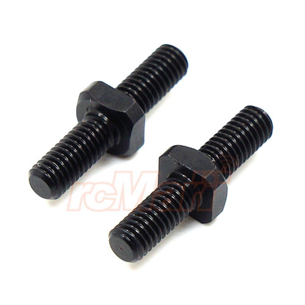 3Racing 3mm Turnbuckle 16mm 2 pcs Black For Sakura D4 - 3RAC-TR316S