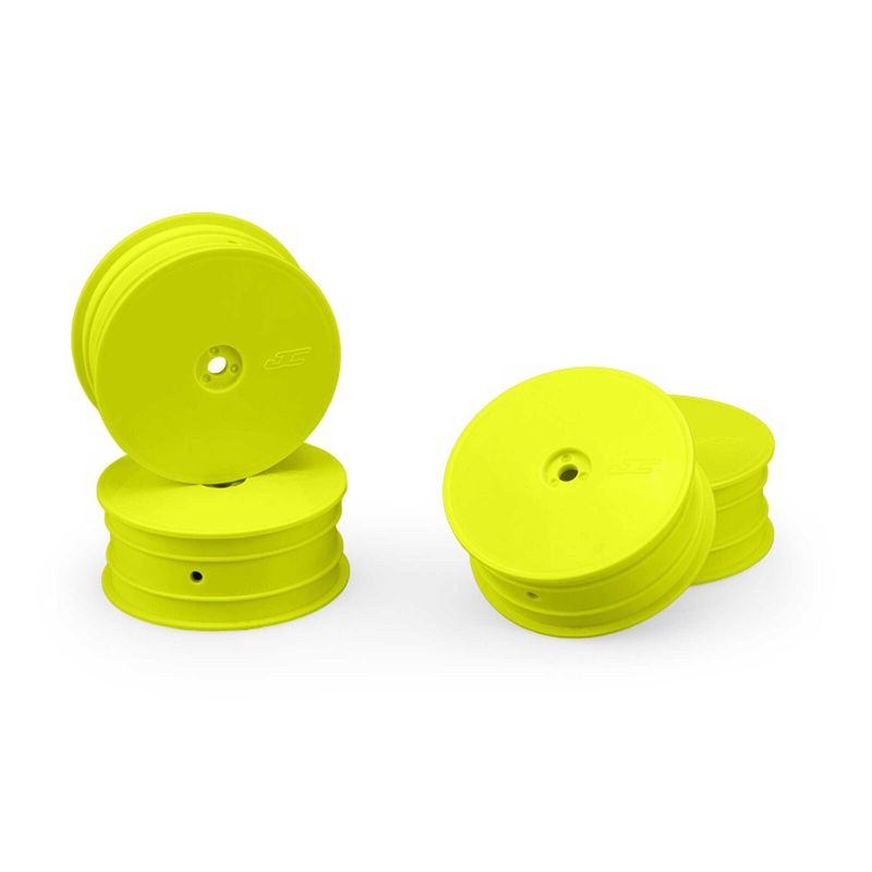 JConcepts Mono 4wd Front Wheels, Yellow (4) - JCO3353Y