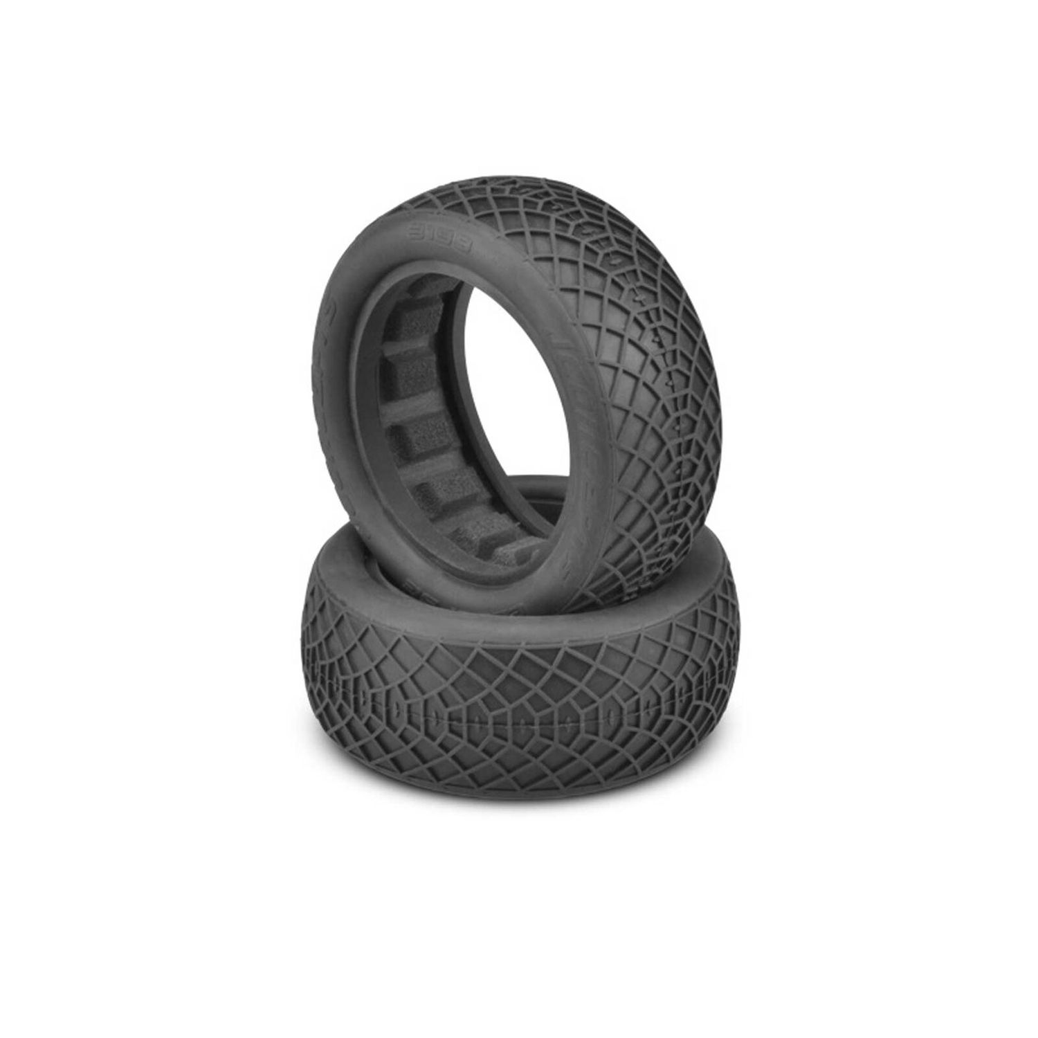 JConcepts 1/10 Ellipse 2.2” Front 4x4 Buggy Tires and Inserts, Gold Compound (2) - JCO319805