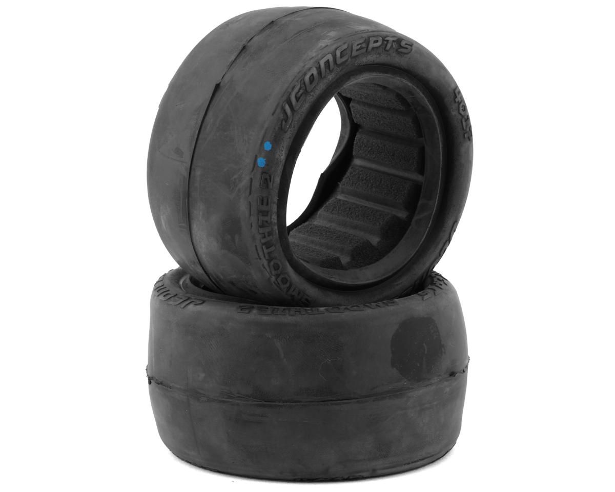 JConcepts Smoothie 2 2.2&quot; Rear Buggy Tires (2) (Aqua A2) - JCO4017-03