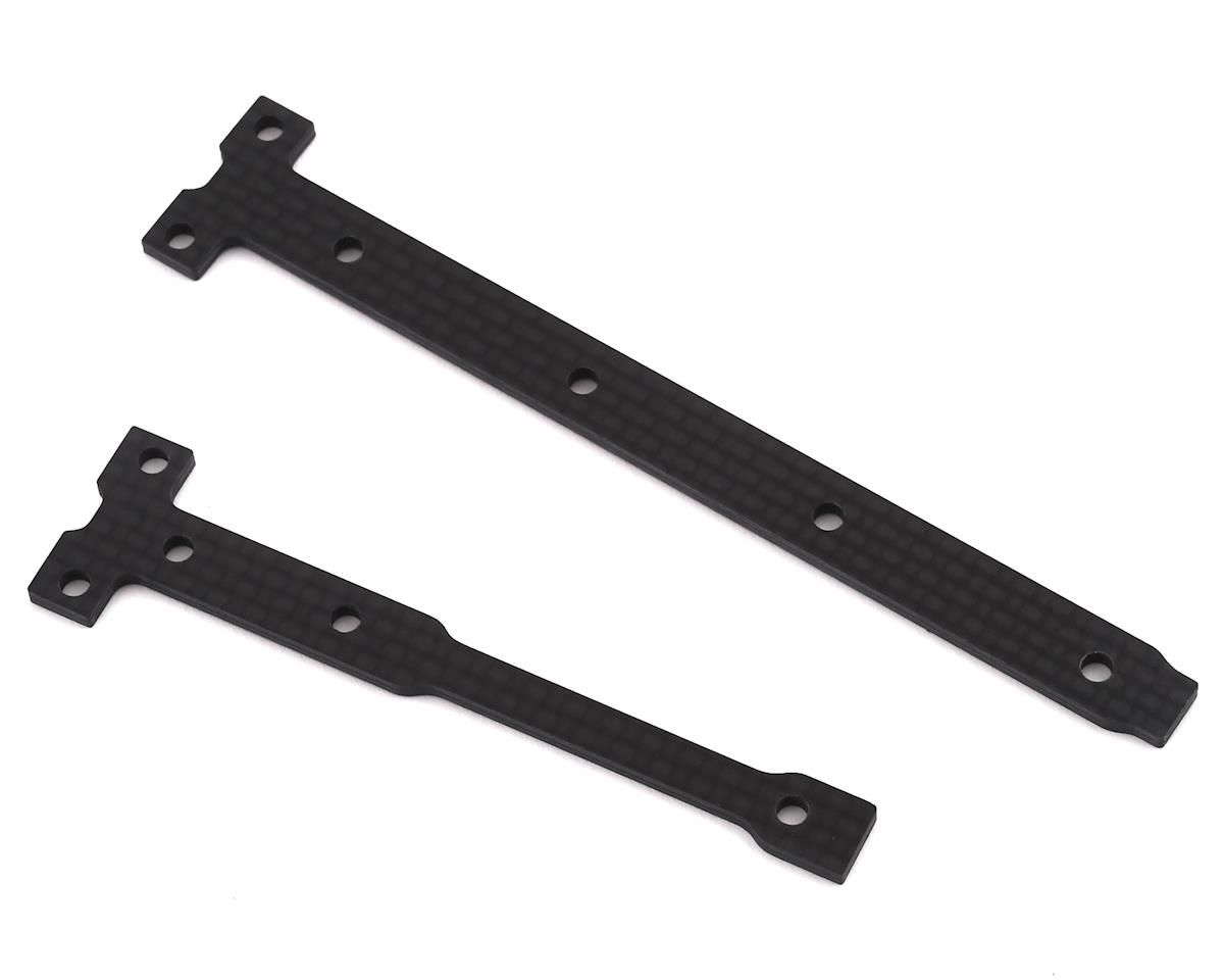 Team Associated B74.1 Factory Team 2.0mm Carbon Chassis Brace Support Set -  ASC92284