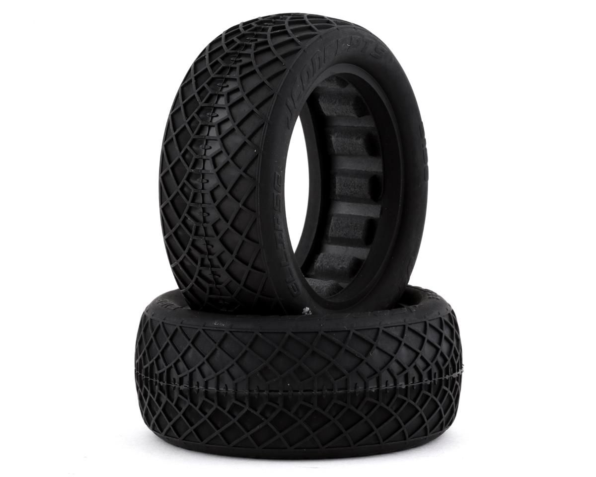 JConcepts Ellipse 2.2&quot; 4WD Front Buggy Tires (2) (Silver) - 3198-06