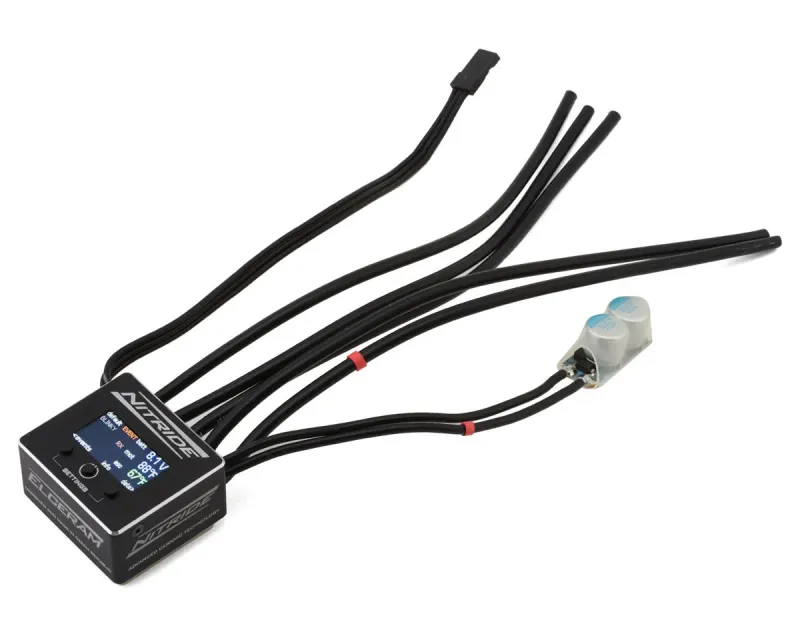 Elceram Nitride 1/10 Brushless ESC w/LCD Display - NITRIDE110