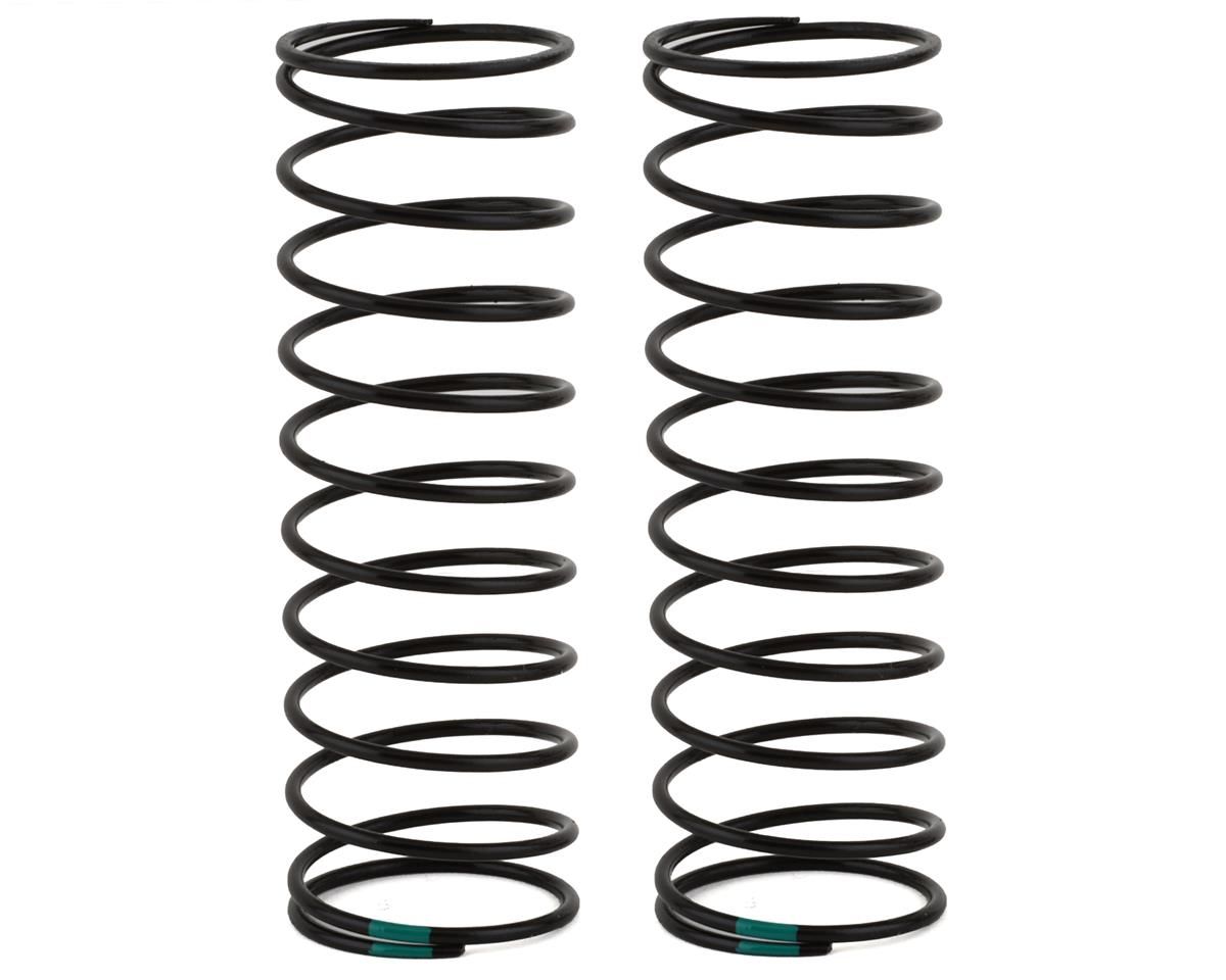 Team Associated 13mm Rear Shock Spring (Green/1.8lbs) (61mm) - 91947