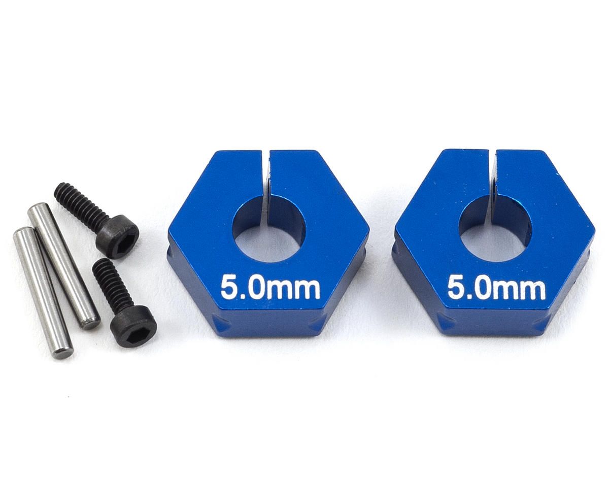 Team Associated 5.0mm Factory Team Aluminum Clamping Wheel Hex (2) - 91609