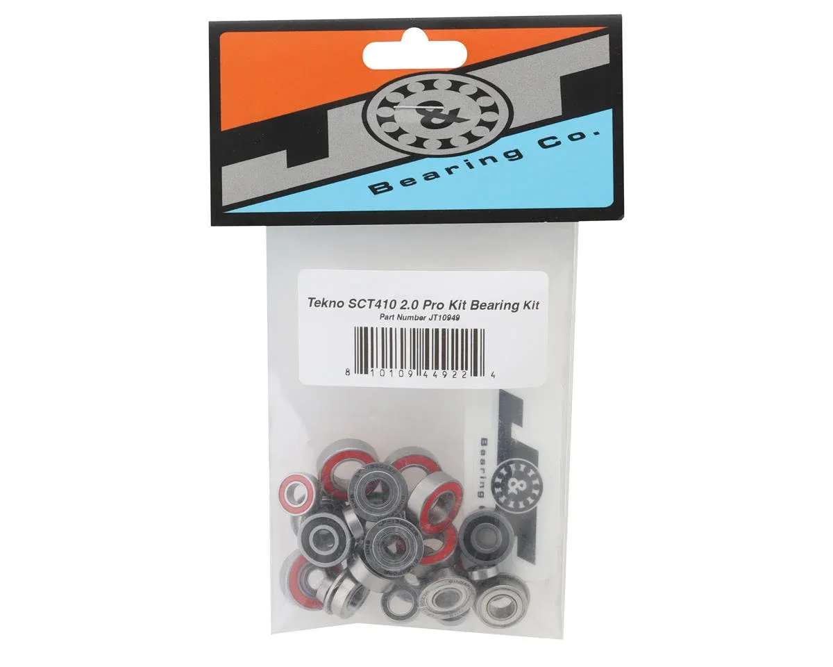 J&amp;T Bearing Co. Tekno SCT410 2.0 Bearing Kit (Pro Kit) - JT10949