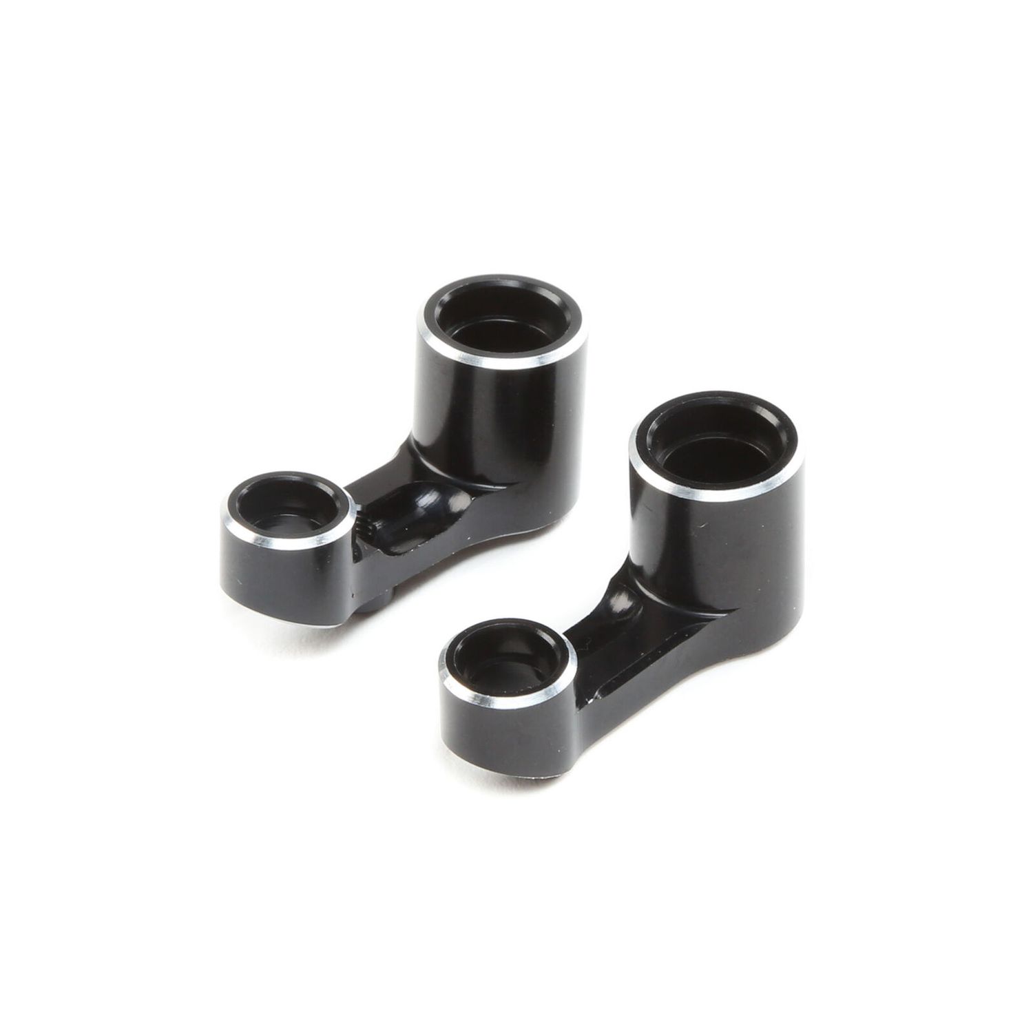 Team Losi Racing  Bell Crank Set Aluminum, Black: 22 5.0 - TLR331034