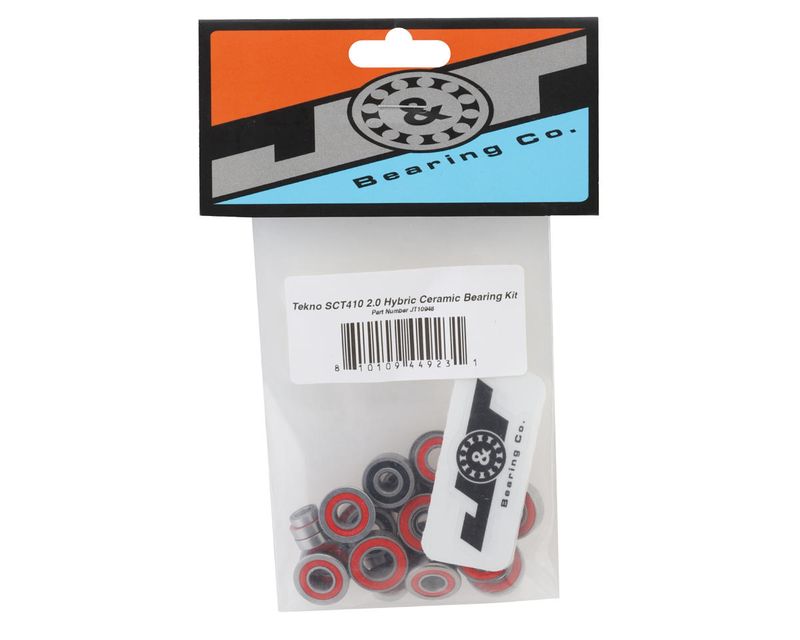 J&amp;T Bearing Co. Tekno SCT410 2.0 Bearing Kit (Hybrid Ceramic) - JT10948