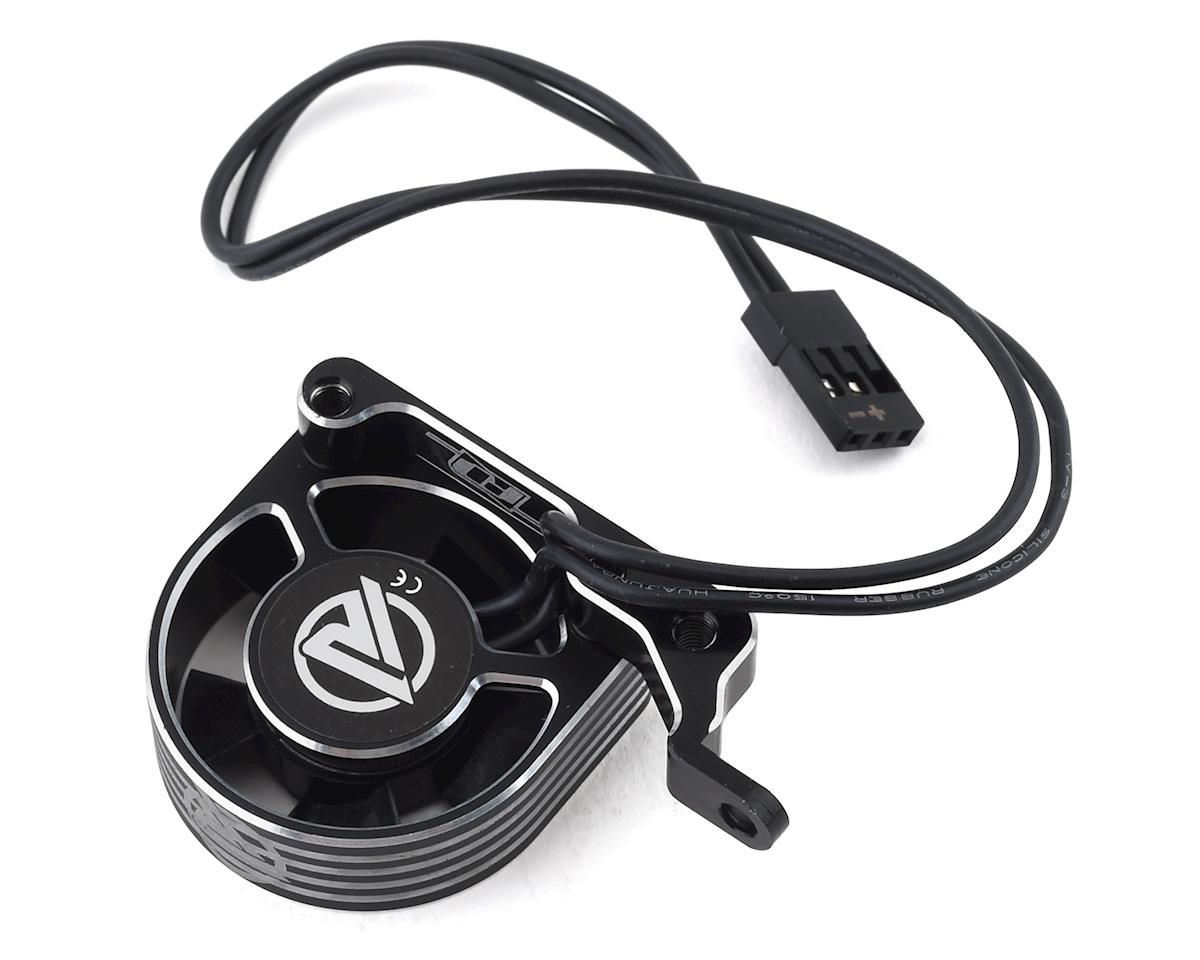Revolution Design B74 Aluminum Fan Mount w/Ruddog 30mm HV Fan (Black) - RDRP0495-RP3