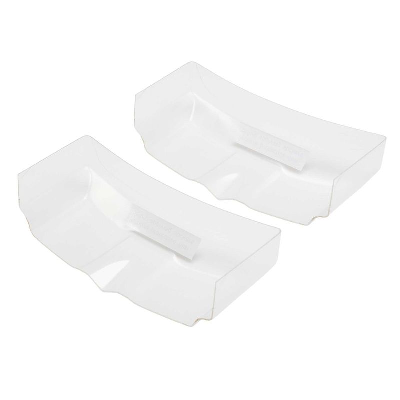 Team Losi Racing 1/10 Medium Downforce 6.5&quot; Precut Clear Wing (2) - TLR230002