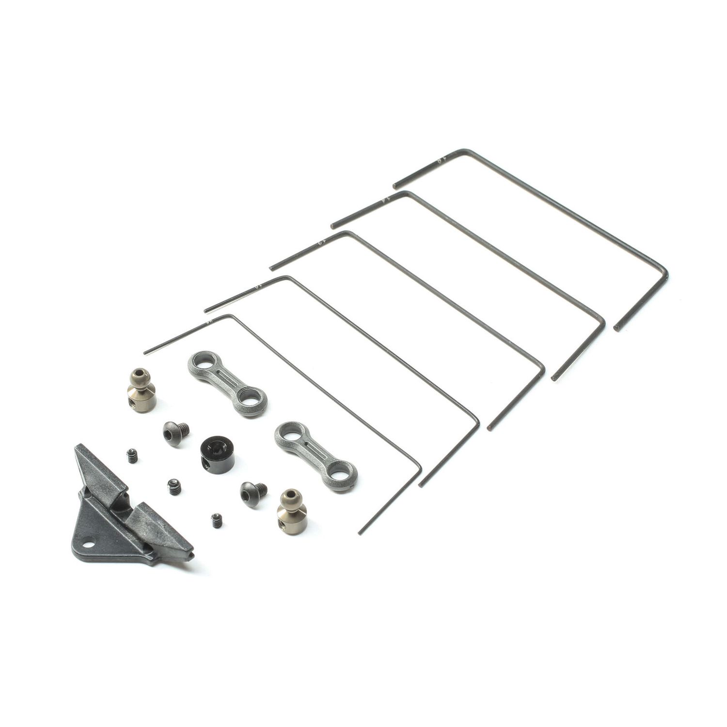 Team Losi Racing  Front Sway Bar Set: 22 5.0 - TLR334055