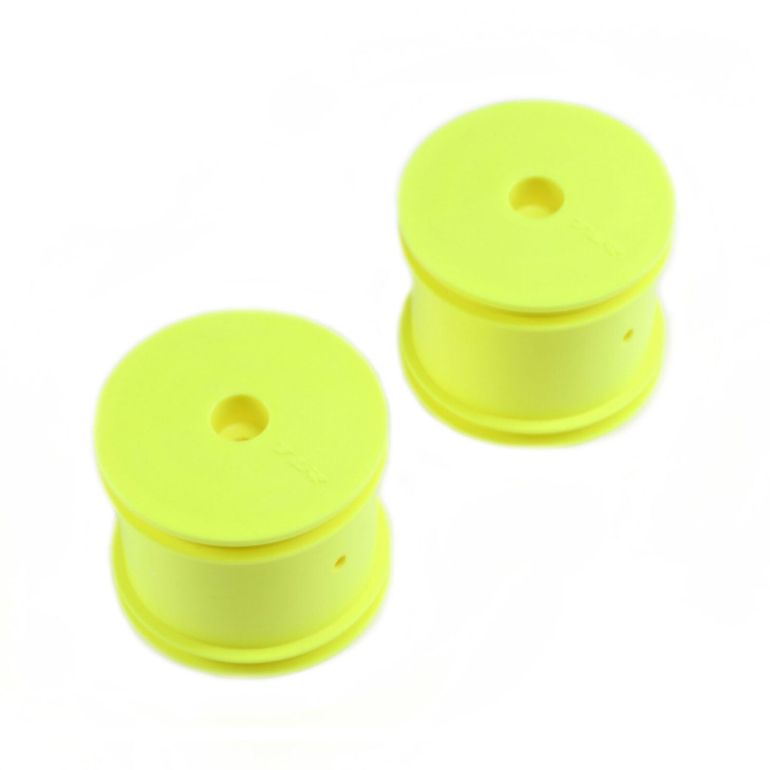 Team Losi Racing 1/10 Front/Rear Stadium Truck 2.2 Wheels, 12mm Hex, Yellow (2): 22T - TLR7002