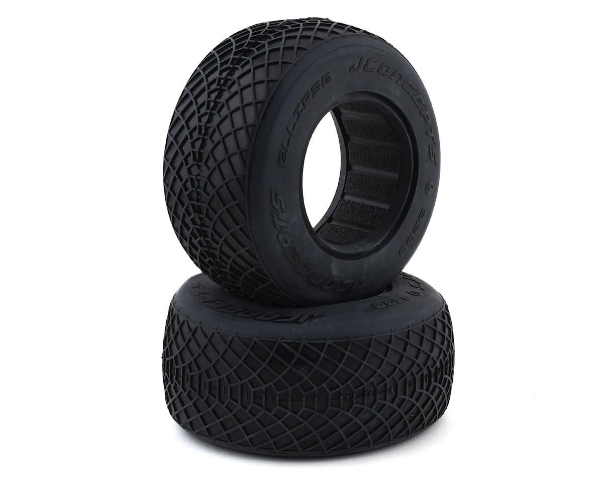 JConcepts Ellipse Short Course Tires (2) (Aqua A2) - 3200-03