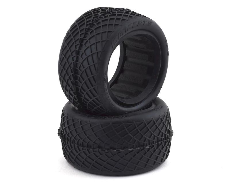 JConcepts Ellipse 2.2&quot; Rear 1/10 Buggy Tires (2) (Aqua A2) - 3196-03