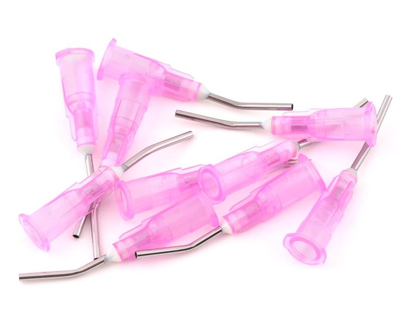 1UP Racing HD Curved Steel CA Glue Tips (Thick Glue) (10) - 1UP10204